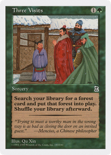 Magic: The Gathering Three Visits · Portal Three Kingdoms