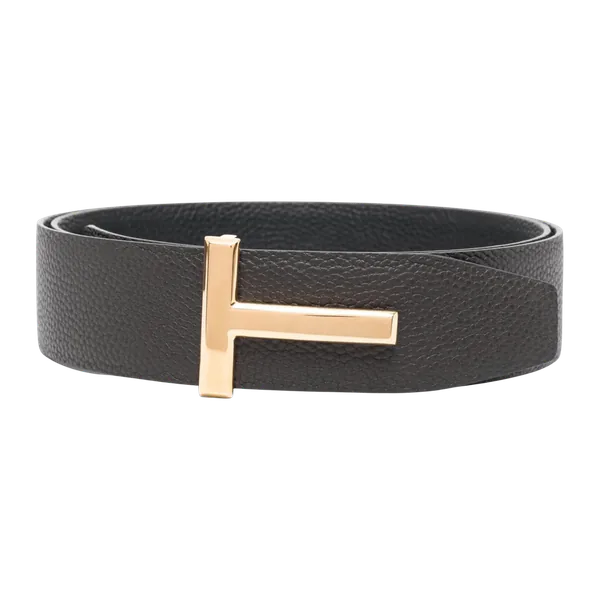 Tom Ford Ridge T Leather Belt