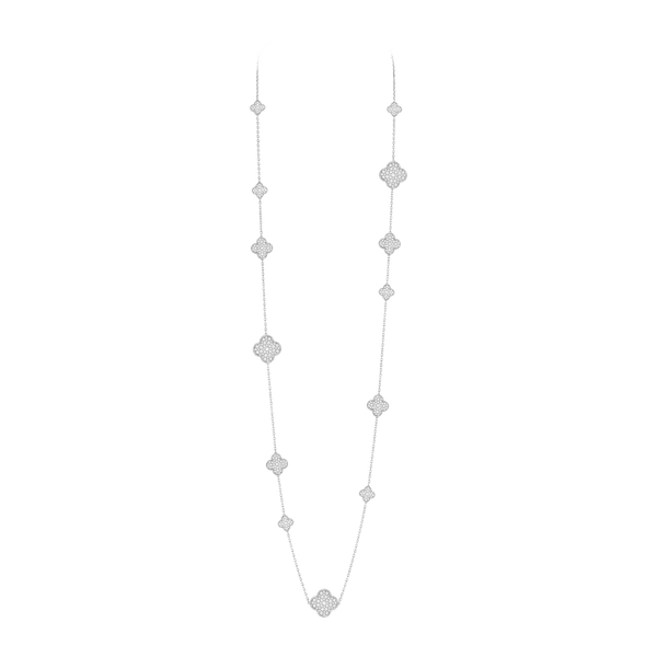Van Cleef & Arpels Magic Alhambra Long Necklace Diamonds
