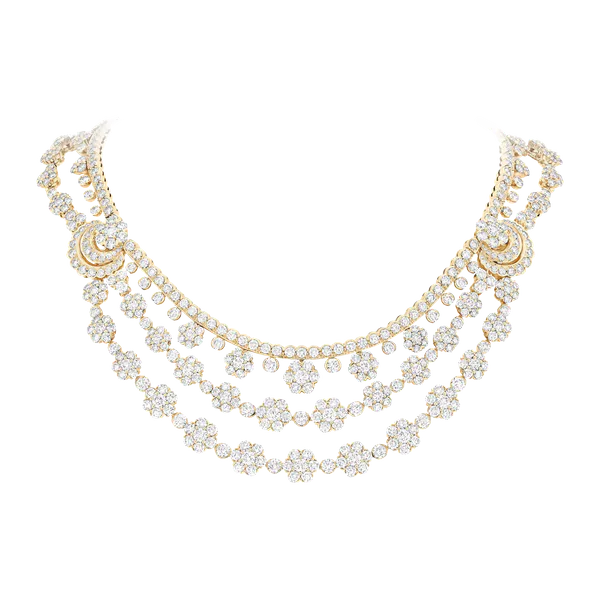 Van Cleef & Arpels Snowflake Transformable Necklace