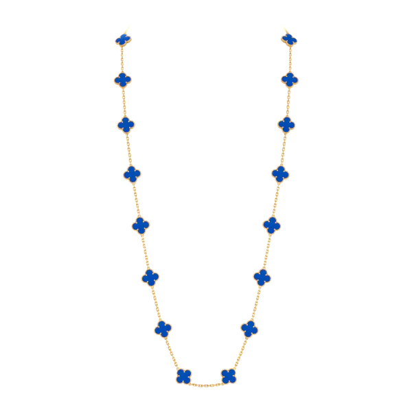 Van Cleef & Arpels Vintage Alhambra Long Necklace 20 Motifs