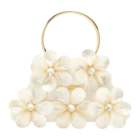 Vanina Floral-appliqué Tote Bag
