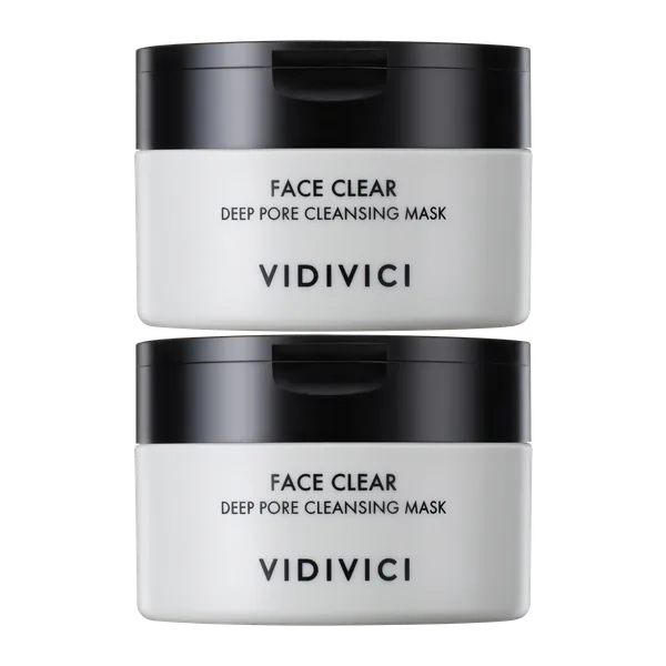 VIDIVICI Face Clear Pore Cleansing Mask 2-Pack