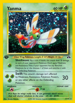 Pokémon Yanma · Neo Discovery